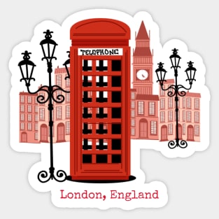 London England Sticker